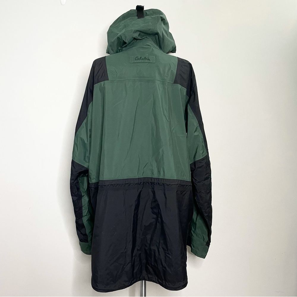 CABELA’S OUTDOOR GEAR Dry Plus Hooded Utility Rain Wind Jacket Winter Coat TALL - Picture 3 of 13